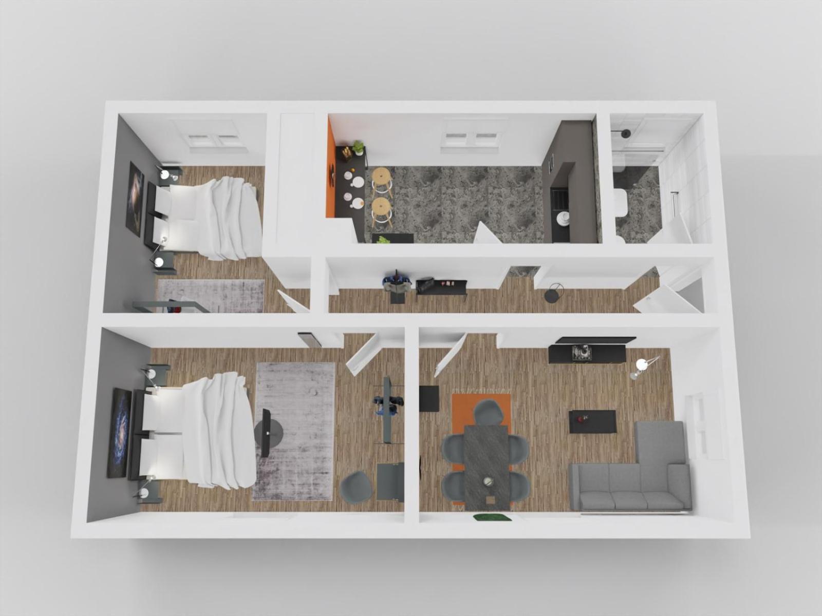 Zentrale Ruhige 3 Zum Wohlfuehlen * Bazel